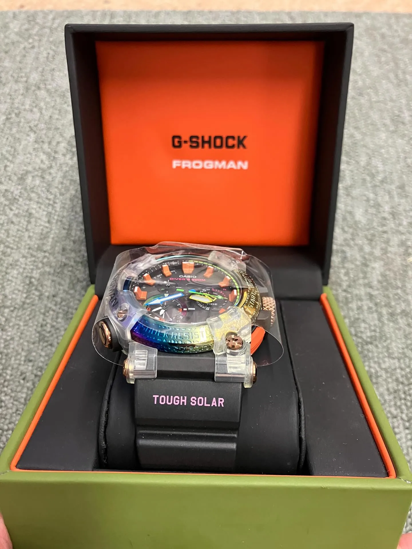 G-SHOCKのフロッグマンを買取させていただきました。